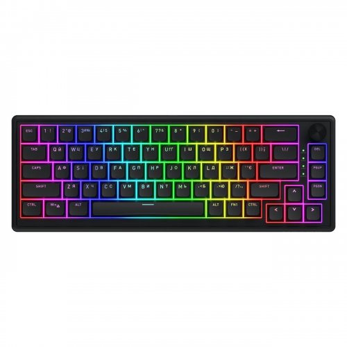 Клавіатура HATOR Skyfall 65 Aurum Sterling (HTK1160UA) Black купити в Україні: Київ, Львів, Хмельницький, Тернопіль, Івано-Франківськ | Низька ціна, відгуки, характеристики від TELEMART фото