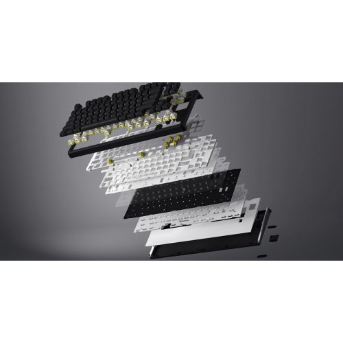 Клавіатура HATOR Skyfall 65 Aurum Sterling (HTK1160UA) Black купити в Україні: Київ, Львів, Хмельницький, Тернопіль, Івано-Франківськ | Низька ціна, відгуки, характеристики від TELEMART фото