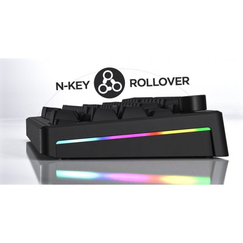 Клавіатура HATOR Skyfall 65 Aurum Sterling (HTK1160UA) Black купити в Україні: Київ, Львів, Хмельницький, Тернопіль, Івано-Франківськ | Низька ціна, відгуки, характеристики від TELEMART фото