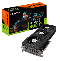 Відеокарта Gigabyte GeForce RTX 4060 Ti Gaming OC 8192MB (GV-N406TGAMING OC-8GD) (Відновлено продавцем, 868237)
