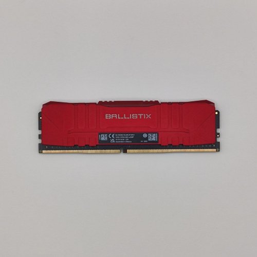 Озп Crucial DDR4 16GB 3600Mhz Ballistix Red (BL16G36C16U4R) (Відновлено продавцем, 868241) купити в Україні: Київ, Львів, Хмельницький, Тернопіль, Івано-Франківськ | Перевірка сумісності, низька ціна, відгуки, характеристики від TELEMART фото