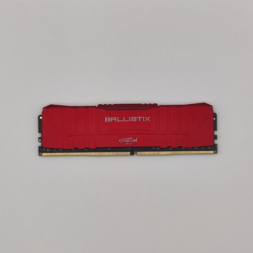 Озп Crucial DDR4 16GB 3600Mhz Ballistix Red (BL16G36C16U4R) (Відновлено продавцем, 868241) купити в Україні: Київ, Львів, Хмельницький, Тернопіль, Івано-Франківськ | Перевірка сумісності, низька ціна, відгуки, характеристики від TELEMART фото