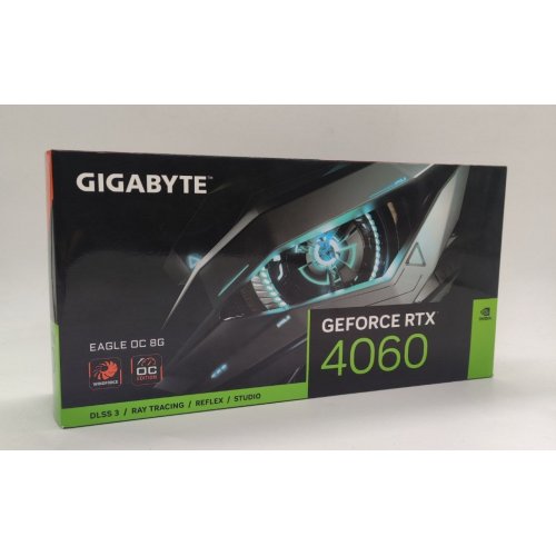 Видеокарта Gigabyte GeForce RTX 4060 Eagle OC 8192MB (GV-N4060EAGLE OC-8GD) (Восстановлено продавцом, 868245) купить в Украине: Киев, Днепр, Харьков, Одесса  | Проверка совместимости, низкая цена, отзывы, характеристики от TELEMART фото