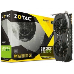 Відеокарта Zotac GeForce GTX 1070 AMP! Edition 8192MB (ZT-P10700C-10P) (Відновлено продавцем, 868247)