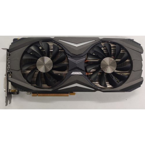 Відеокарта Zotac GeForce GTX 1070 AMP! Edition 8192MB (ZT-P10700C-10P) (Відновлено продавцем, 868247) купити в Україні: Київ, Львів, Хмельницький, Тернопіль, Івано-Франківськ | Перевірка сумісності, низька ціна, відгуки, характеристики від TELEMART фото