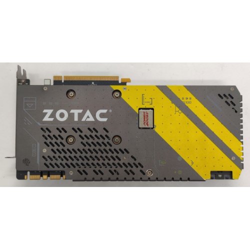 Відеокарта Zotac GeForce GTX 1070 AMP! Edition 8192MB (ZT-P10700C-10P) (Відновлено продавцем, 868247) купити в Україні: Київ, Львів, Хмельницький, Тернопіль, Івано-Франківськ | Перевірка сумісності, низька ціна, відгуки, характеристики від TELEMART фото