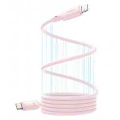 Кабель Baseus PicoGo Magnetic Liquid Silicone Series USB Type-C to USB Type-C 240W 1m (P10376800411-00) Pink