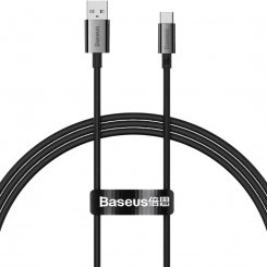 Кабель Baseus Superior Series USB to USB Type-C 100W 1m (P10320102114-00) Black