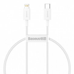 Кабель Baseus Superior Series USB Type-C to Lightning 20W 0.25m (CATLYS-02) White