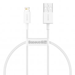 Кабель Baseus Superior Series USB to Lightning 2.4A 1.5m (CALYS-B02) White