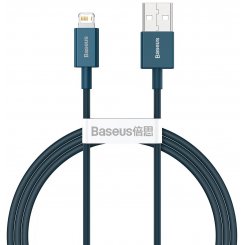 Кабель Baseus Superior Series USB to Lightning 2.4A 1m (CALYS-A03) Blue