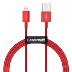 Кабель Baseus Superior Series USB to Lightning 2.4A 1m (CALYS-A09) Red
