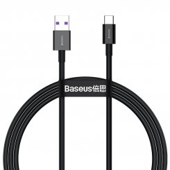 Кабель Baseus Superior Series USB to USB Type-C 66W 1m (CATYS-01) Black