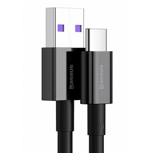 Кабель Baseus Superior Series USB to USB Type-C 66W 2m (CATYS-A01) Black купити в Україні: Київ, Львів, Хмельницький, Тернопіль, Івано-Франківськ | Низька ціна, відгуки, характеристики від TELEMART фото