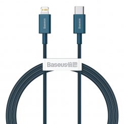 Кабель Baseus Superior Series USB Type-C to Lightning 20W 2m (CATLYS-C03) Blue