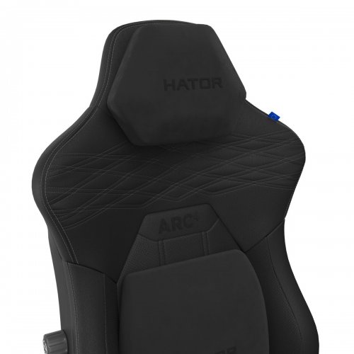 Ігрове крісло HATOR Arc 4 PU XXL (HTC4400XXL) Black купити в Україні: Київ, Львів, Хмельницький, Тернопіль, Івано-Франківськ | Низька ціна, відгуки, характеристики від TELEMART фото