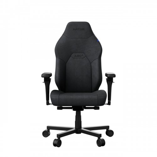 Ігрове крісло HATOR Arc 4 Velour L (HTC4440L) Black купити в Україні: Київ, Львів, Хмельницький, Тернопіль, Івано-Франківськ | Низька ціна, відгуки, характеристики від TELEMART фото