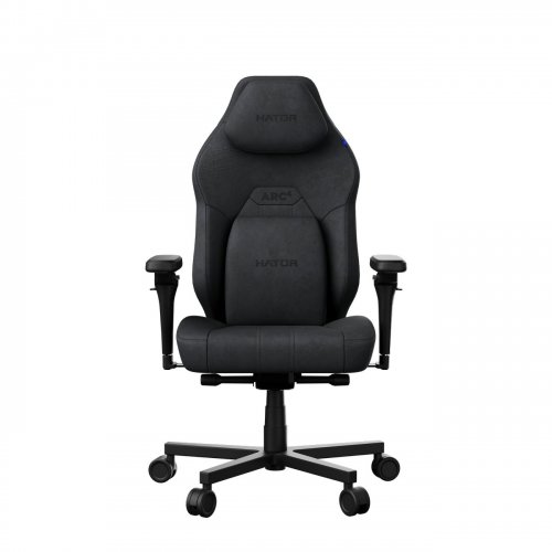Ігрове крісло HATOR Arc 4 Velour L (HTC4440L) Black купити в Україні: Київ, Львів, Хмельницький, Тернопіль, Івано-Франківськ | Низька ціна, відгуки, характеристики від TELEMART фото