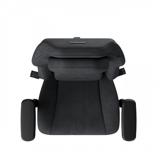 Ігрове крісло HATOR Arc 4 Velour L (HTC4440L) Black купити в Україні: Київ, Львів, Хмельницький, Тернопіль, Івано-Франківськ | Низька ціна, відгуки, характеристики від TELEMART фото