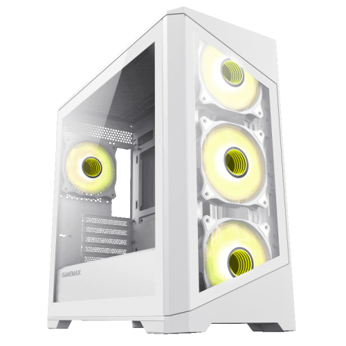 Уцінка корпус GAMEMAX Destroyer Tempered Glass без БЖ White (Розкрита упаковка, 868327) купити в Україні: Київ, Львів, Хмельницький, Тернопіль, Івано-Франківськ | Перевірка сумісності, низька ціна, відгуки, характеристики від TELEMART фото