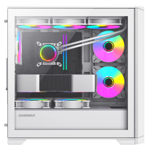 Уцінка корпус GAMEMAX Destroyer Tempered Glass без БЖ White (Розкрита упаковка, 868327) купити в Україні: Київ, Львів, Хмельницький, Тернопіль, Івано-Франківськ | Перевірка сумісності, низька ціна, відгуки, характеристики від TELEMART фото