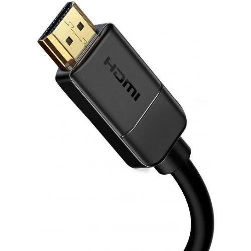 Кабель Baseus High Definition HDMI to HDMI v2.0 4K 5m (CAKGQ-D01) Black купить в Украине: Киев, Днепр, Харьков, Одесса  | Низкая цена, отзывы, характеристики от TELEMART фото
