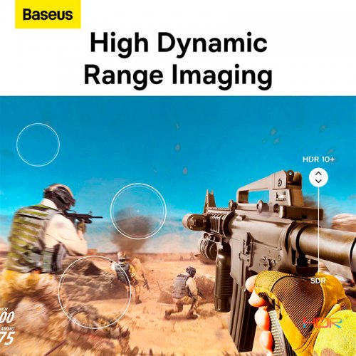 Кабель Baseus High Definition DisplayPort to DisplayPort 8K 1.5m (B00633706111-01) Black купить в Украине: Киев, Днепр, Харьков, Одесса  | Низкая цена, отзывы, характеристики от TELEMART фото