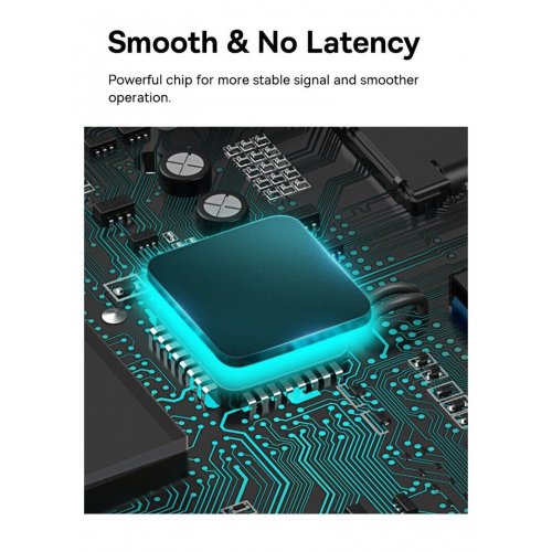 USB-хаб Baseus Lite Series USB Type-C 4 in 1 (WKQX030401) Black купить в Украине: Киев, Днепр, Харьков, Одесса  | Низкая цена, отзывы, характеристики от TELEMART фото