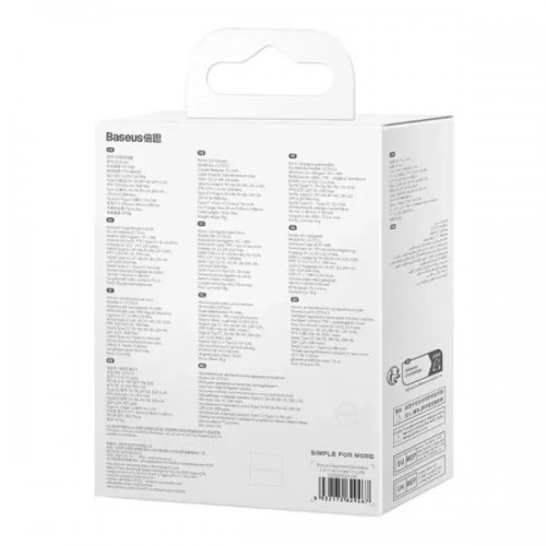 Автомобільний зарядний пристрій Baseus Enjoyment with Retractable Cable 2 x USB Type-C 33W (C00035500111-00) Black купити в Україні: Київ, Львів, Хмельницький, Тернопіль, Івано-Франківськ | Низька ціна, відгуки, характеристики від TELEMART фото