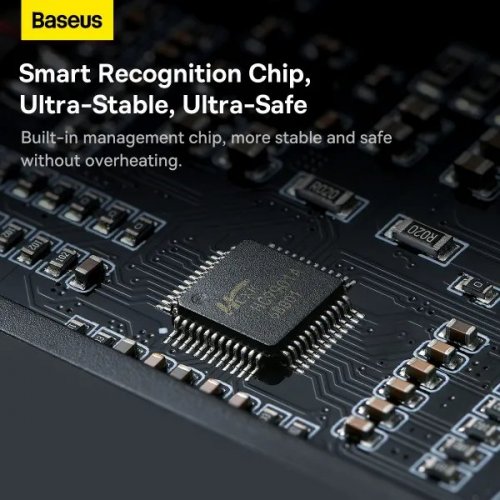 Беспроводное зарядное устройство Baseus Digital LED Display 2 in 1 Wireless 20W (WXSX010101) Black купить в Украине: Киев, Днепр, Харьков, Одесса  | Низкая цена, отзывы, характеристики от TELEMART фото