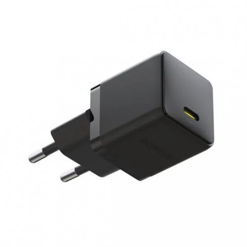 Мережевий зарядний пристрій Baseus Palm USB Type-C 30W (P10111605113-00) Black купити в Україні: Київ, Львів, Хмельницький, Тернопіль, Івано-Франківськ | Низька ціна, відгуки, характеристики від TELEMART фото