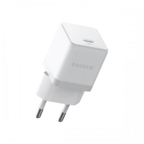 Мережевий зарядний пристрій Baseus Palm USB Type-C 30W (P10111605213-00) White купити в Україні: Київ, Львів, Хмельницький, Тернопіль, Івано-Франківськ | Низька ціна, відгуки, характеристики від TELEMART фото