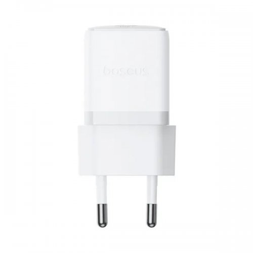 Мережевий зарядний пристрій Baseus Palm USB Type-C 30W (P10111605213-00) White купити в Україні: Київ, Львів, Хмельницький, Тернопіль, Івано-Франківськ | Низька ціна, відгуки, характеристики від TELEMART фото