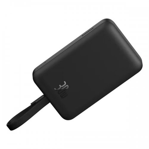Powerbank Baseus Magnetic Mini Wireless 10000mAh 30W (P1002210B113-00) Black купити в Україні: Київ, Львів, Хмельницький, Тернопіль, Івано-Франківськ | Низька ціна, відгуки, характеристики від TELEMART фото