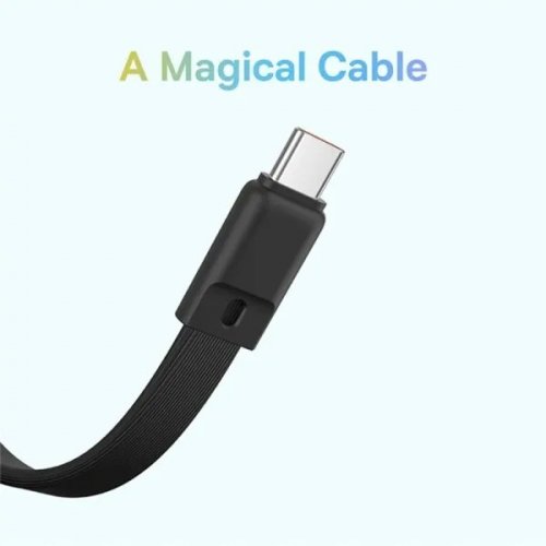 Powerbank Baseus Magnetic Mini Wireless 10000mAh 30W (P1002210B113-00) Black купити в Україні: Київ, Львів, Хмельницький, Тернопіль, Івано-Франківськ | Низька ціна, відгуки, характеристики від TELEMART фото