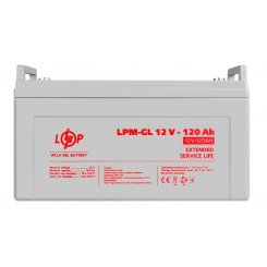 Акумуляторна батарея LogicPower LPM-GL 12V 120 Ah (LP3870)