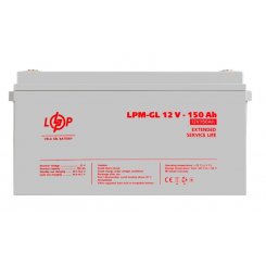 Акумуляторна батарея LogicPower LPM-GL 12V 150 Ah (LP4155)