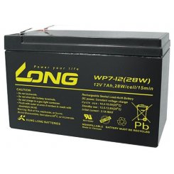 Акумуляторна батарея Long 12V 7 Ah (WP7-12(28W))
