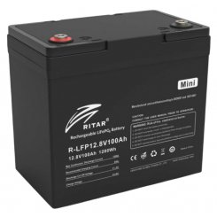 Акумуляторна батарея Ritar 12.8V 100Ah (R-LFP12.8V100AH-MINI)