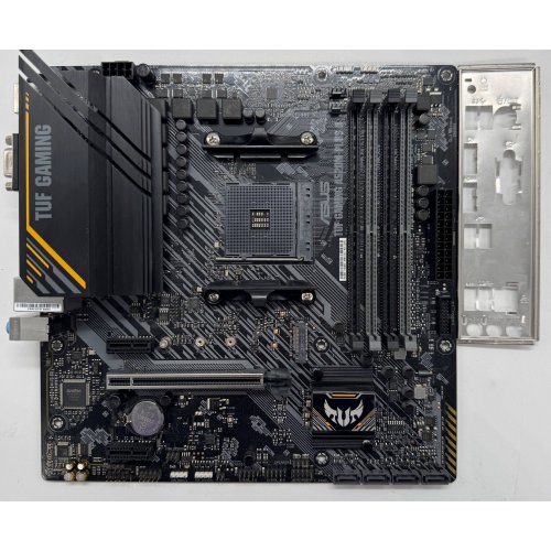Материнская плата Asus TUF GAMING A520M-PLUS II (sAM4, A520) (Восстановлено продавцом, 868447) купить в Украине: Киев, Днепр, Харьков, Одесса  | Проверка совместимости, низкая цена, отзывы, характеристики от TELEMART фото