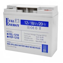 Акумуляторна батарея Full Energy 12V 18 Ah (FEL-1218)