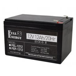 Акумуляторна батарея Full Energy 12V 12 Ah (FEP-1212)