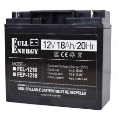 Акумуляторна батарея Full Energy 12V 18 Ah (FEP-1218)
