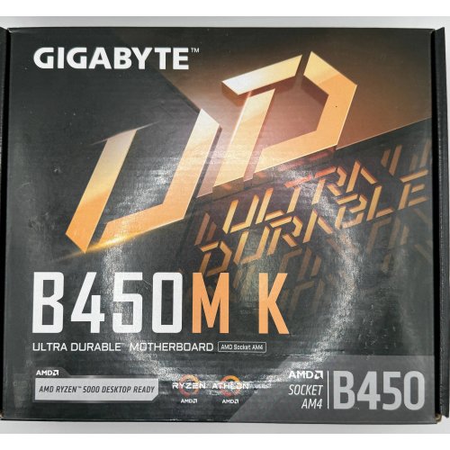 Материнская плата Gigabyte B450M K (sAM4, AMD B450) (Восстановлено продавцом, 868471) купить в Украине: Киев, Днепр, Харьков, Одесса  | Проверка совместимости, низкая цена, отзывы, характеристики от TELEMART фото