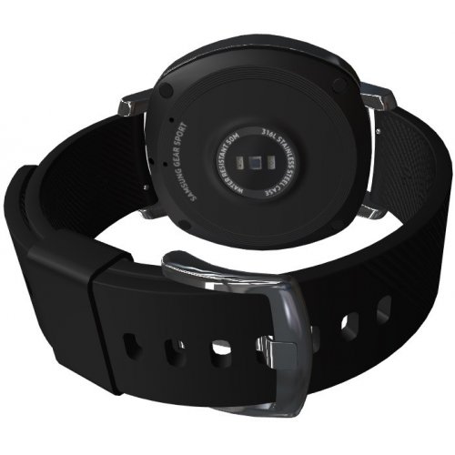 Купить Умные часы Samsung Gear Sport (SM-R600NZKASEK) Black - цена в Харькове, Киеве, Днепре, Одессе
в интернет-магазине Telemart фото