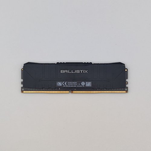 Озп Crucial DDR4 8GB 2666Mhz Ballistix Black (BL8G26C16U4B) (Відновлено продавцем, 868483) купити в Україні: Київ, Львів, Хмельницький, Тернопіль, Івано-Франківськ | Перевірка сумісності, низька ціна, відгуки, характеристики від TELEMART фото