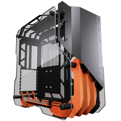 Корпус Cougar Blazer Essence Tempered Glass без БП Black/Orange (Восстановлено продавцом, 868509) купить в Украине: Киев, Днепр, Харьков, Одесса  | Проверка совместимости, низкая цена, отзывы, характеристики от TELEMART фото