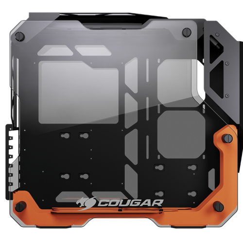 Корпус Cougar Blazer Essence Tempered Glass без БП Black/Orange (Восстановлено продавцом, 868509) купить в Украине: Киев, Днепр, Харьков, Одесса  | Проверка совместимости, низкая цена, отзывы, характеристики от TELEMART фото