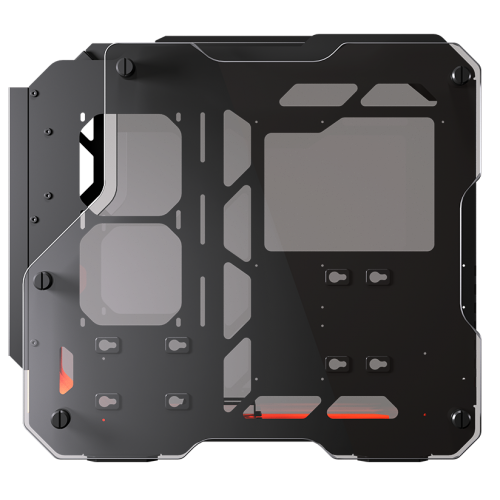 Корпус Cougar Blazer Essence Tempered Glass без БП Black/Orange (Восстановлено продавцом, 868509) купить в Украине: Киев, Днепр, Харьков, Одесса  | Проверка совместимости, низкая цена, отзывы, характеристики от TELEMART фото