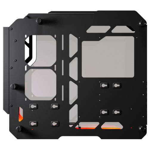 Корпус Cougar Blazer Essence Tempered Glass без БП Black/Orange (Восстановлено продавцом, 868509) купить в Украине: Киев, Днепр, Харьков, Одесса  | Проверка совместимости, низкая цена, отзывы, характеристики от TELEMART фото